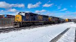 CSX 4744 leads M369.